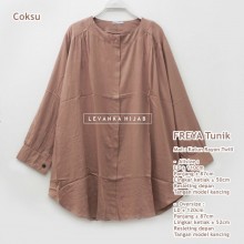 Freya-006 Atasan Tunik Katun Rayon Twill